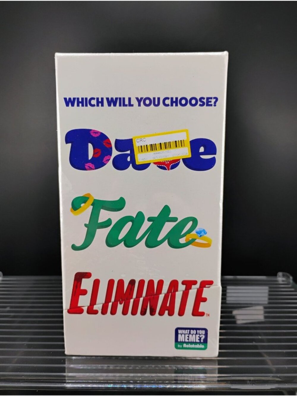 Date Fate Eliminate Card Game Fun Group Party Game By Relatable